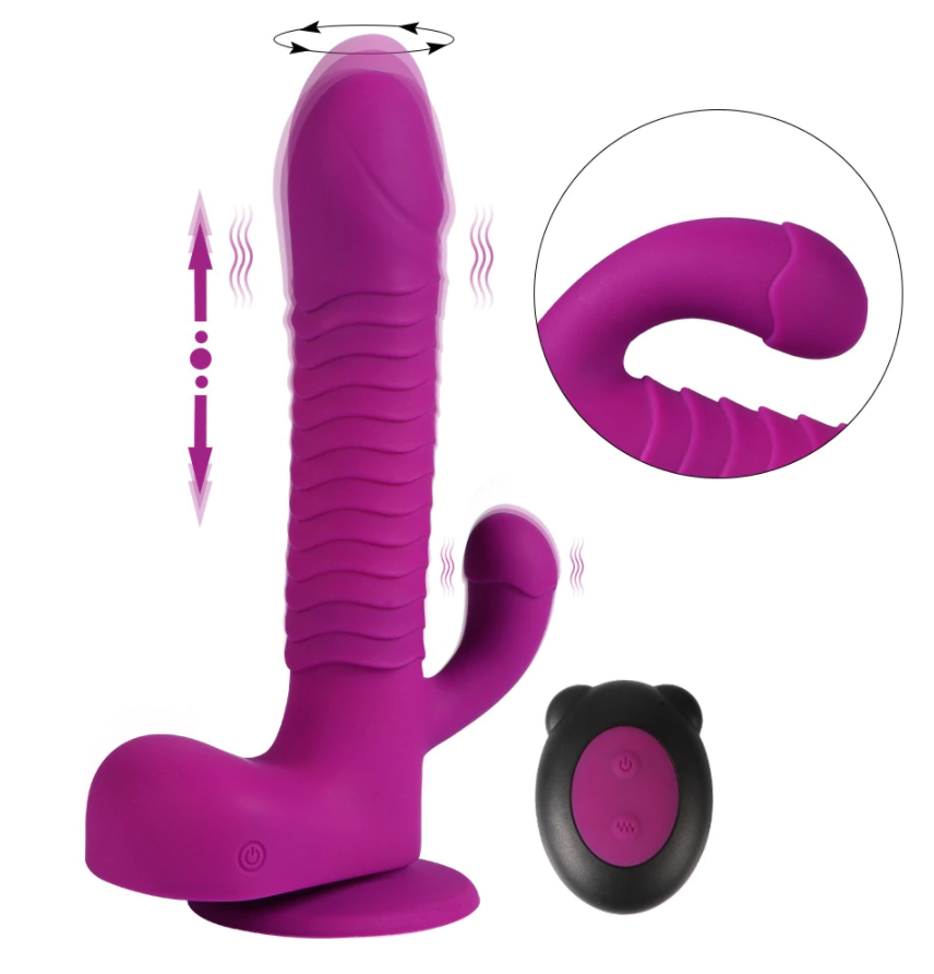 Nympho Retractable Vibrator